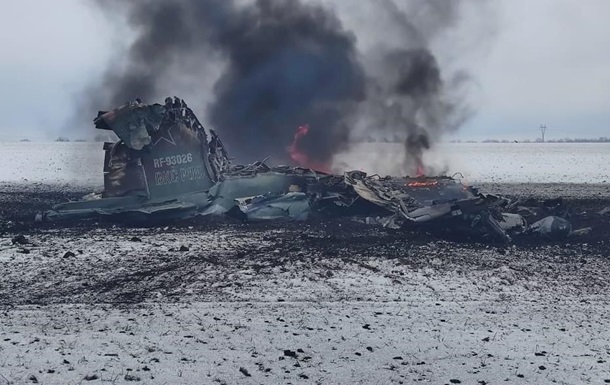 Над Волновахою збитий ворожий винищувач-бомбардувальник Су-34