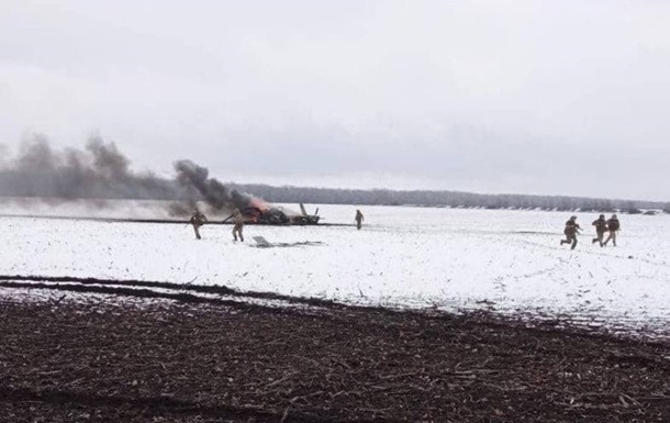 Під Волновахою збили ворожий гелікоптер, що прилетів за льотчиком Су-25