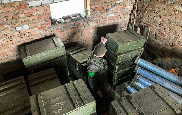На Київщині виявили склад російських боєприпасів