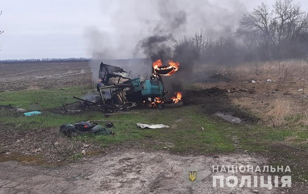 У Чернігівській області тракторист підірвався на протитанковій міні