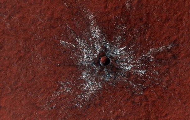 На Марсі виявлено новий кратер