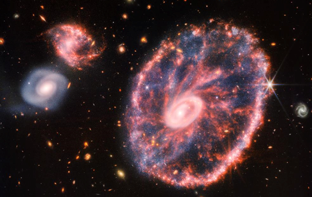 У кадр телескопа Джеймса Вебба потрапила рідкісна галактика