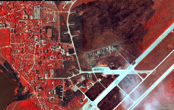З явилися інфрачервоні знімки аеродрому у Криму