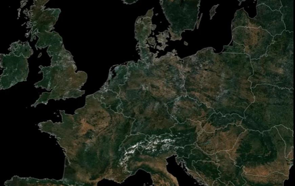 Вчені показали найсильнішу посуху в Європі