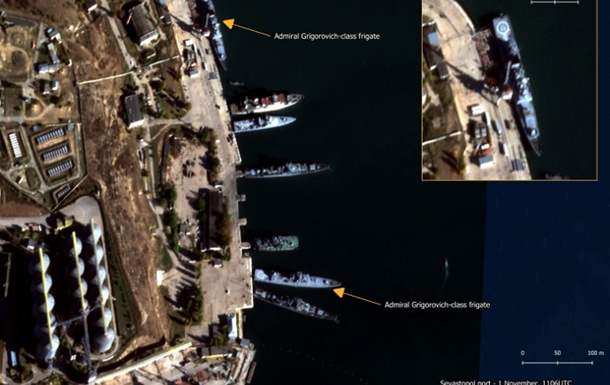  Атака дронів  на флот РФ у Севастополі: з явилися супутникові знімки
