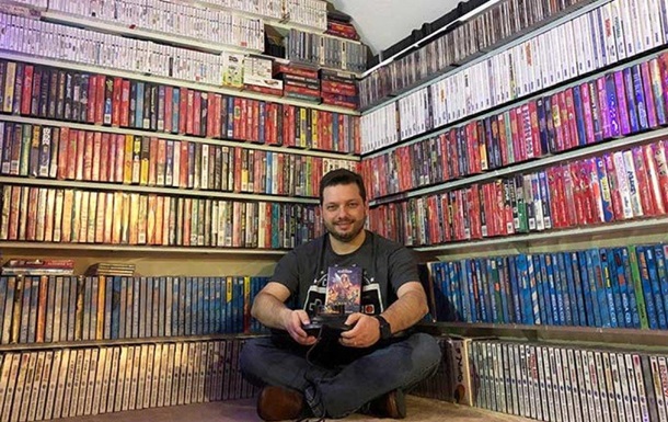 Американець зібрав найбільшу у світі колекцію відеоігор