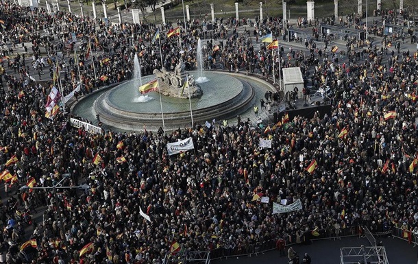 Мадридом прокотився багатотисячний антиурядовий протест