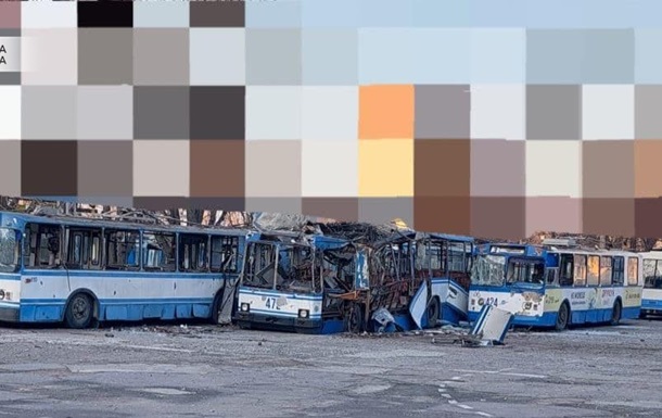 Росіяни обстріляли у Херсоні тролейбусне депо - мерія