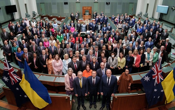 Австралія продемонструвала солідарність з Україною