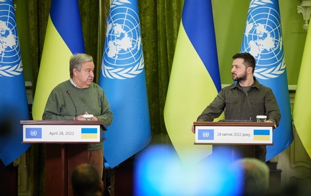 Генсек ООН обговорить зернову угоду у Києві