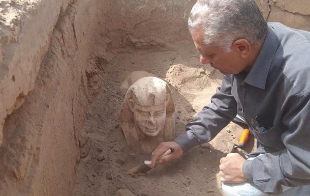 У Єгипті знайшли унікальну статую сфінкса