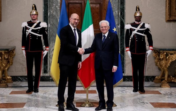Шмигаль провів зустріч із президентом Італії