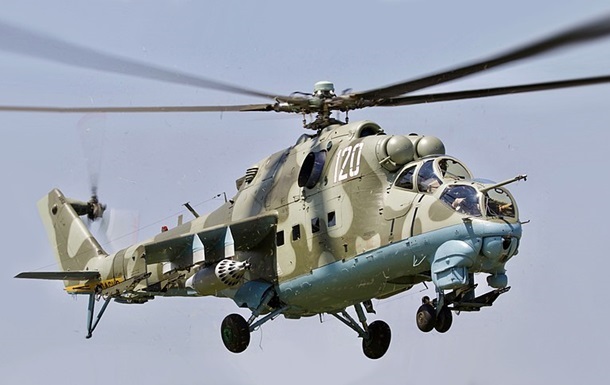 ЗСУ збили російський вертоліт Мі-24 на Донеччині