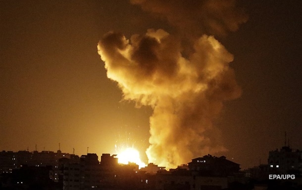Ізраіль атакував 16 об єктів ХАМАС у секторі Гази
