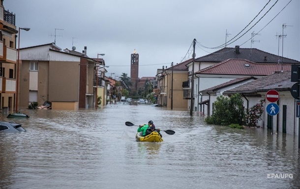 На півночі Італії затопило понад 20 міст, є жертви