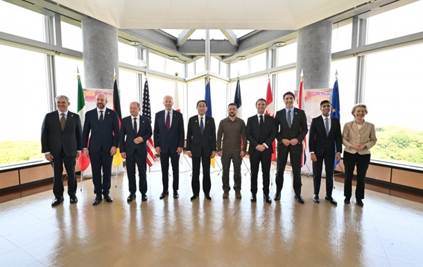 Зеленський виступив на сесії саміту G7 та України