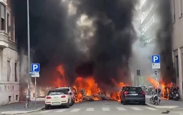 У центрі Мілана стався потужний вибух