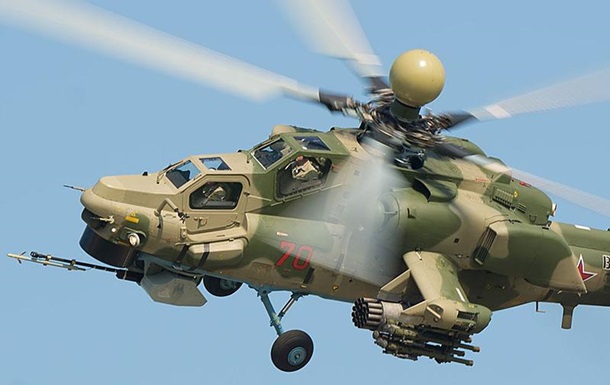 В Криму розбився російський вертоліт Ми-28