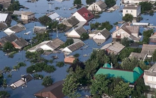 Окупанти видають за свою  роботу  кадри евакуації із затоплених міст і сіл