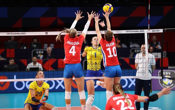 Жіноча збірна України залишила чемпіонат Європи з волейболу