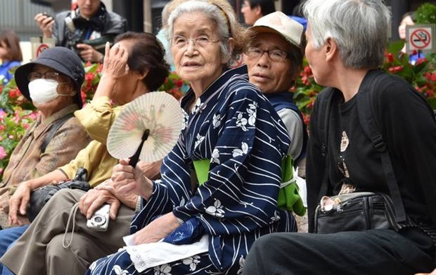 Кількість жителів Японії у віці за 80 років перевищила 10% населення