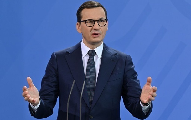 Польща зараз не передає зброю Україні - Моравецький