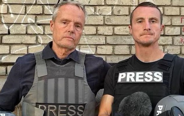 Російський дрон атакував авто шведських журналістів на Запоріжжі