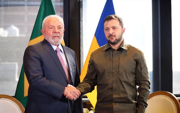 Володимир Зеленський зустрівся з президентом Бразилії