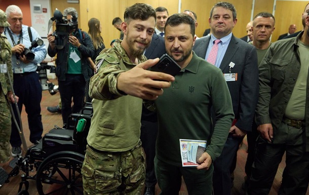 Зеленський у США відвідав поранених українських військових