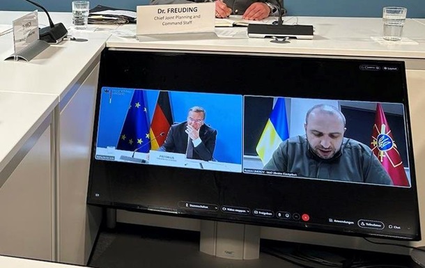 Умєров обговорив з главою міноборони ФРН військову підтримку України