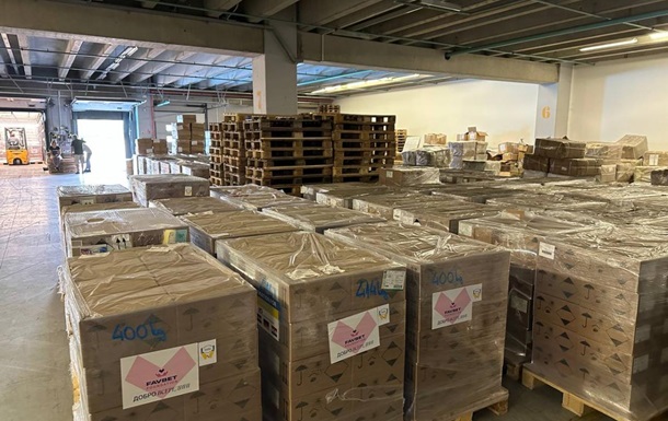 В Україну привезли 150 тонн гумдопомоги з Хорватії