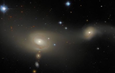 Габбл зафіксував ідеальне скупчення галактик