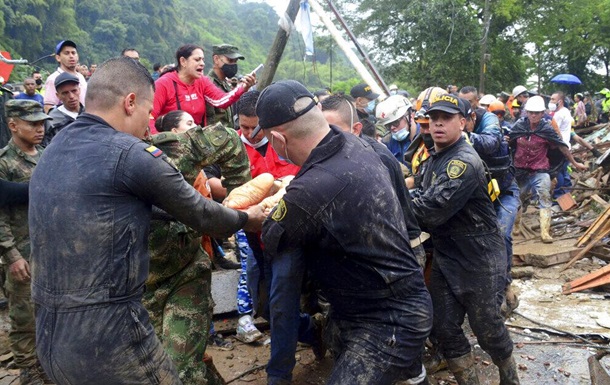 У Колумбії внаслідок зсуву грунту загинуло понад 30 людей
