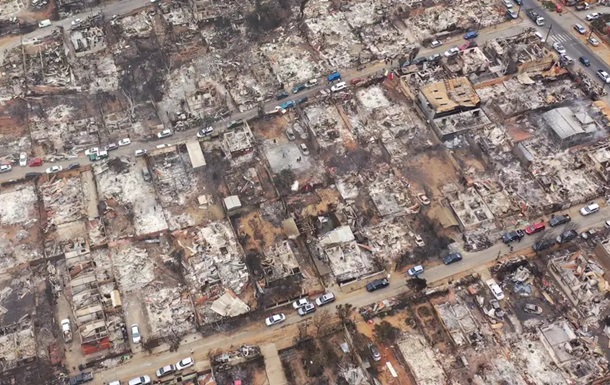 Лісові пожежі в Чилі забрали щонайменше 112 життів