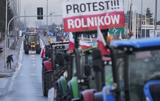 Польські фермери заблокували частину кордону з Німеччиною