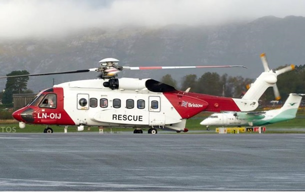 У Норвегії вертоліт рятувальників впав в океан