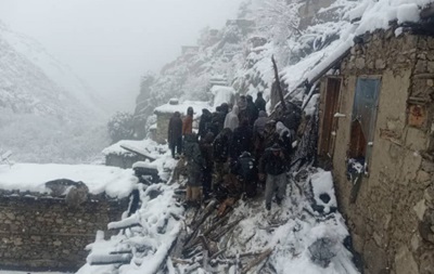 В Афганістані внаслідок зсуву через сильний снігопад загинули 25 людей