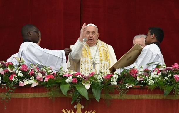 Папа Римський звернувся до України і Росії