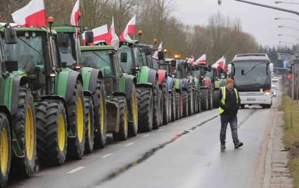 Польські фермери розблокують ще один пункт пропуску на кордоні