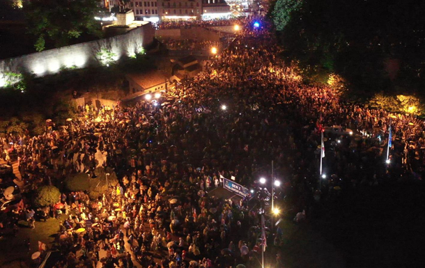 Закон про  іноагентів : у Тбілісі масштабний протест перед голосуванням